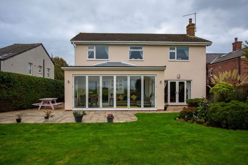 Roof conversion for extension