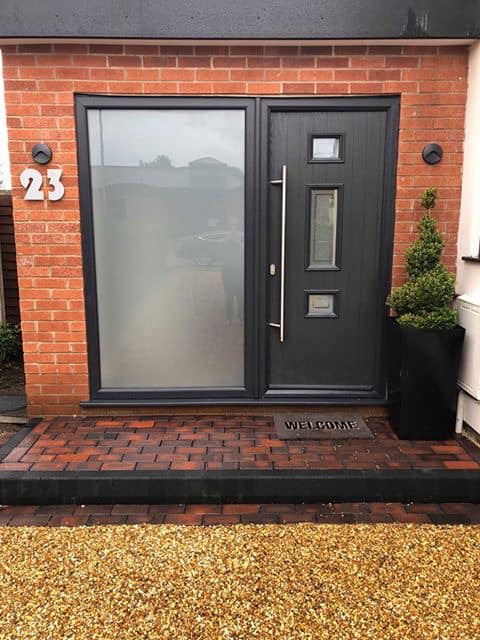 uPVC front door